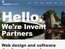 Tablet Screenshot of inventpartners.com